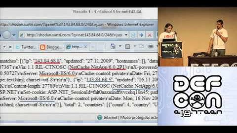 Defcon 18 - FOCA2 The FOCA strikes Back Chema - Alonso Jose Palazon aka palako