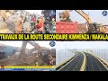 WORKS ON THE KIMWENZA SECONDARY ROAD NGABA ROUNDABOUT VICTOIRE Connection WORKS ON THE KIMWENZA SECONDARY ROAD NGABA ROUNDABOUT VICTOIRE Connection