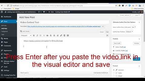Best Premium WordPress Plugin Ultimate Author Box - Video Embed Hack | WordPress Tutorial