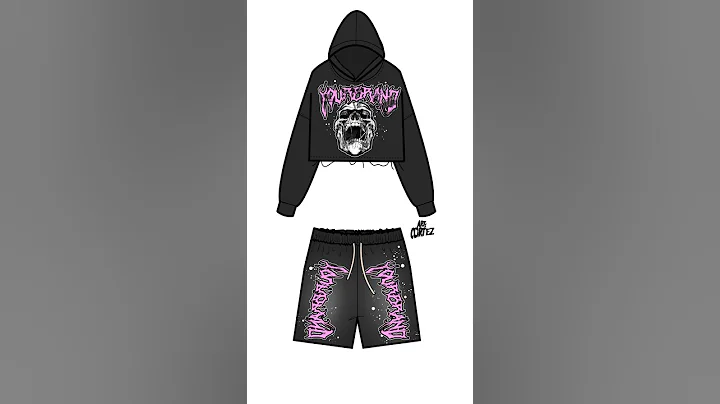 DESIGN YOUR OWN TRACKSUIT USING A IPAD 🤯🤯 #clothingbrand #short