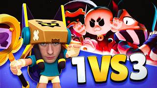 VINCO SOLO 1vs3 nei DUELLI di BRAWL STARS ITA!!