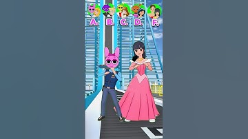 WHO IS THE STRONGEST DUO? DISNEY PRINCESS & SPRUNKI ❤️ #ytshorts #sakuraschoolsimulator #mobilegame
