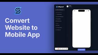 How to convert any website to a mobile app in minutes