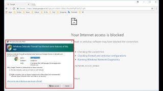 How to Fix Your Internet Access is Blocked, Windows Firewall has Blocked (Easy)