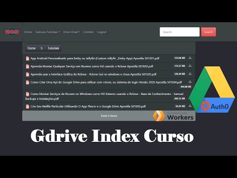 Crie Um sistema Para Cursos Online Utilizando O Google Drive e CloudFlare