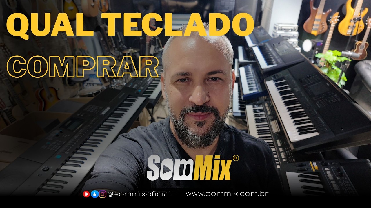 Qual o melhor teclado da Yamaha?