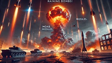 🔥 It’s RAINING BOMBS! Carpet Bomb, MOAB & Missile Strikes in Generals Evolution! (4K HD) 💥
