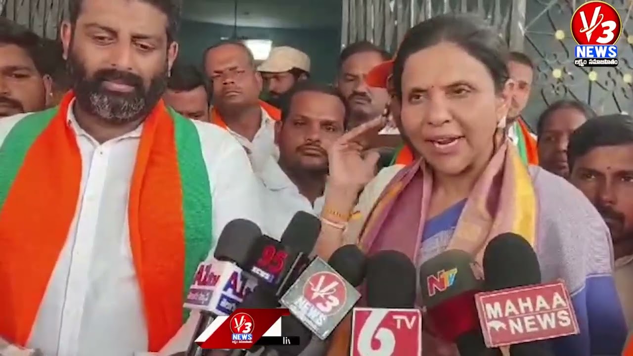 BJP MP candidate Konda Vishweshwar Reddys wife Sangeeta Reddys election campaign