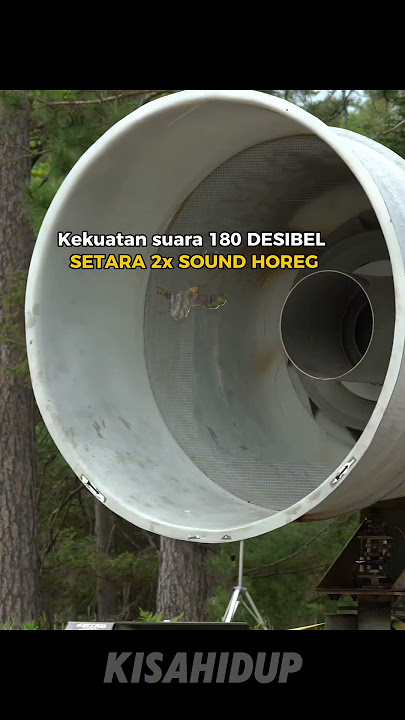 Sirine raksasa ! Tanda bencana tornado