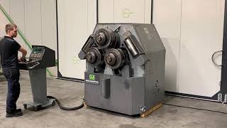 PULLMAX KUMLA Z-60 Profile bender PSR-CNC MACH4METAL 6233 UNP INP BAR T-Profile Pipe rohrbiegen