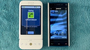 Calling from Nokia X6 to HTC Dream G1 and back