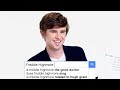 Freddie Highmore Answers the Web