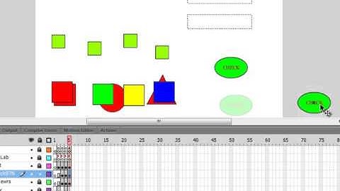 Flash CS6 Tutorial 46 Memory Game Drag & Drop Part 4