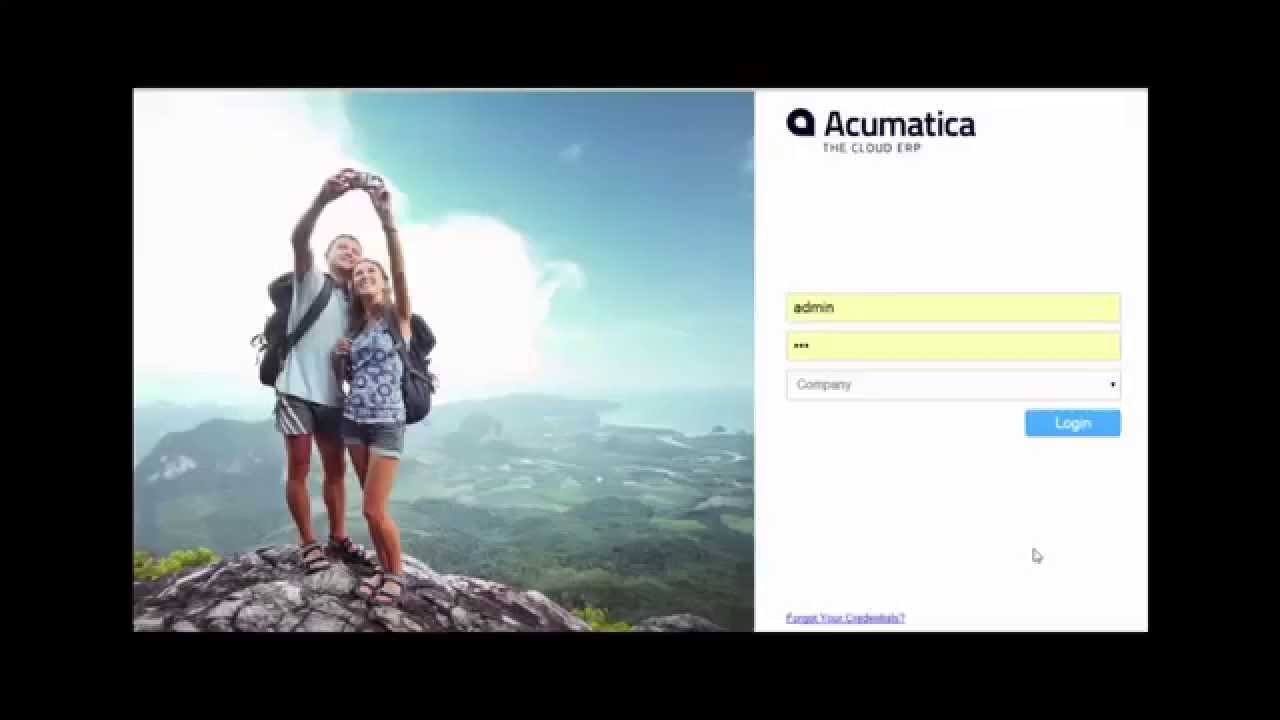 Acumatica User Interface Webinar