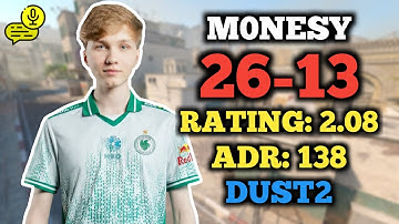 M0NESY (26-13) RT: 2.08 EU FACEIT RANKED (DUST2) +VOICE COMMS | ELO 3950 #CS2 #POV