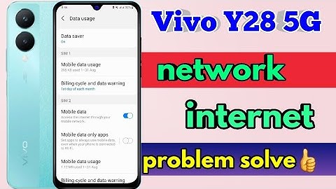 vivo y28 5g network problem, vivo y28 5g network settings