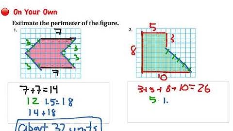 Chapter 8 2 Perimeters od Composite Figures