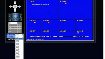 EverFocus ECOR PTZ Menu Setting