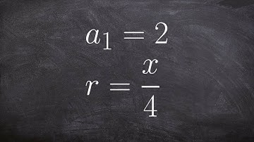 Determining the first five terms of a geometric recursive formula