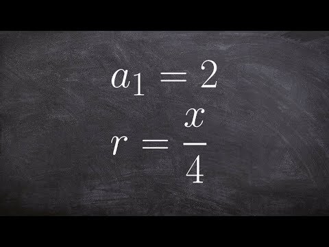 Determining the first five terms of a geometric recursive formula