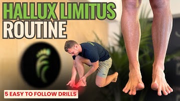 5 Minute Hallux Limitus Routine | 5 Essential Exercises