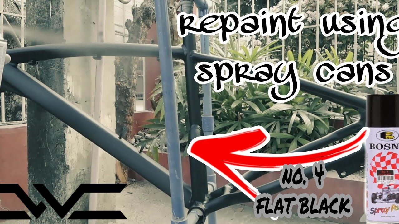 bosny spray paint for bike
