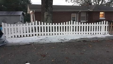 Cutting Arches {Picket Fence Time Elapsed}