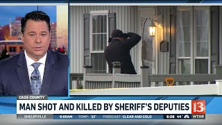 Cass County police involved fatal shooting