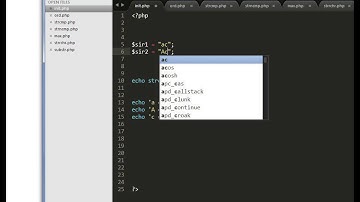 strcmp php lb romana
