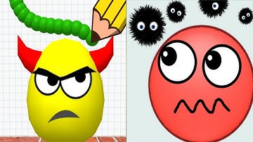 Hide Ball VS Draw to Smash MAX💥♨️🦞🎯 Level Android iOS Gameplay 