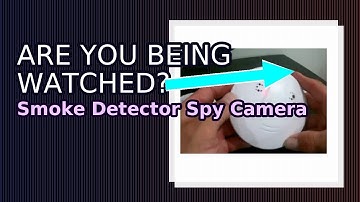 Smoke Detector Spy Camera Hidden Nanny Cam Inexpensive
