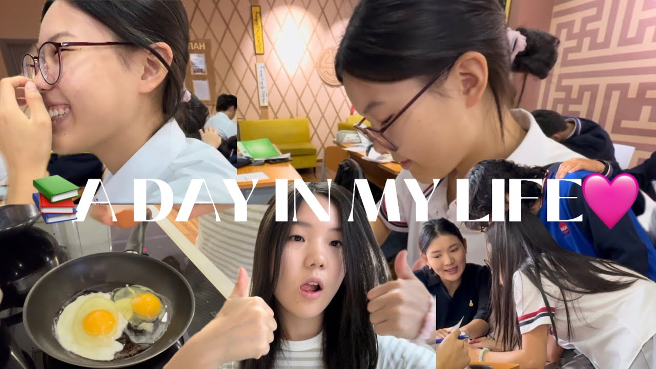 A DAY IN MY LIFE🌞🩷📚| Миний нэг өдөр🩷
