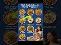 High Protein Foods for Pregnancy &amp; Fetal Growth  | #pregnancy #shorts