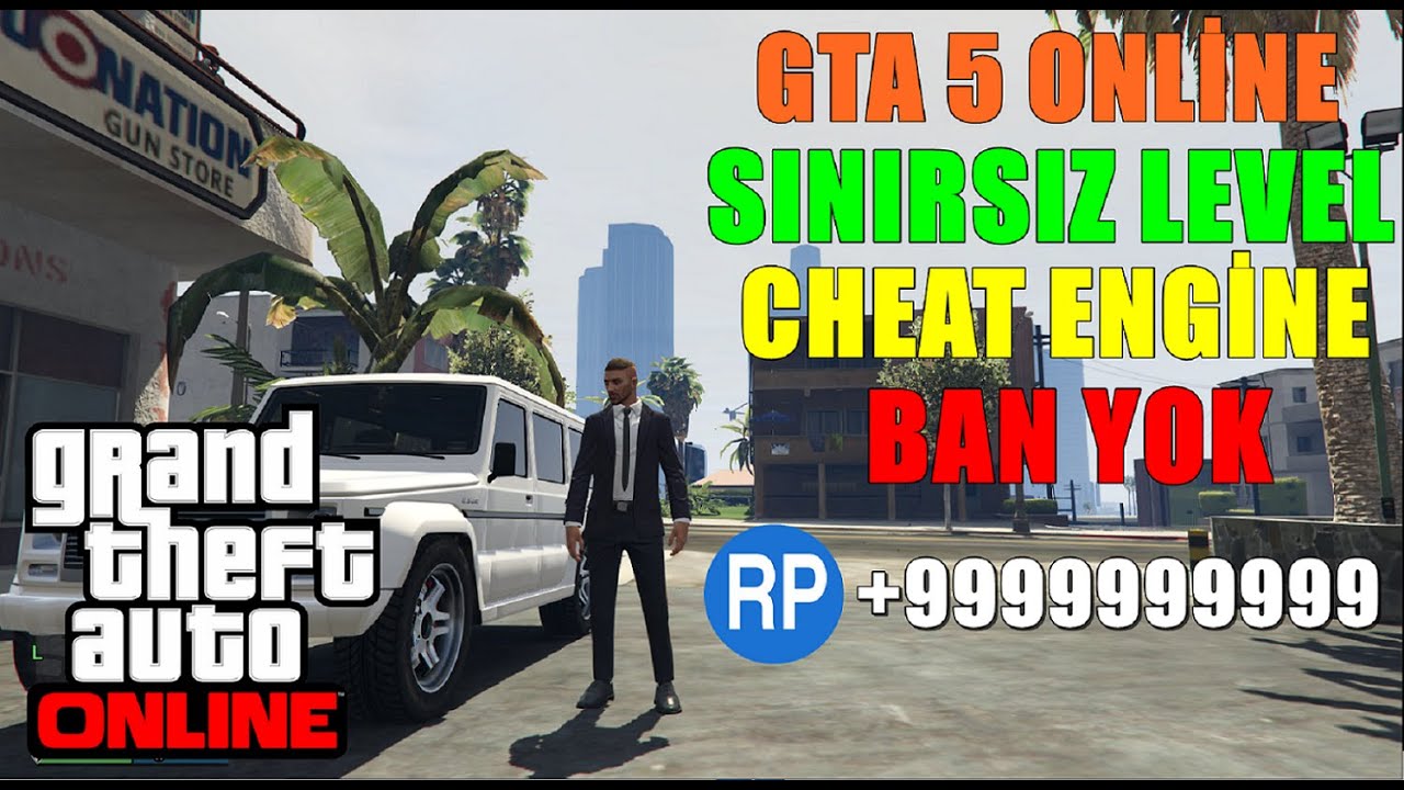 GTA V Online PC | Cheat Engine SINIRSIZ Level HİLESİ 2020 ...