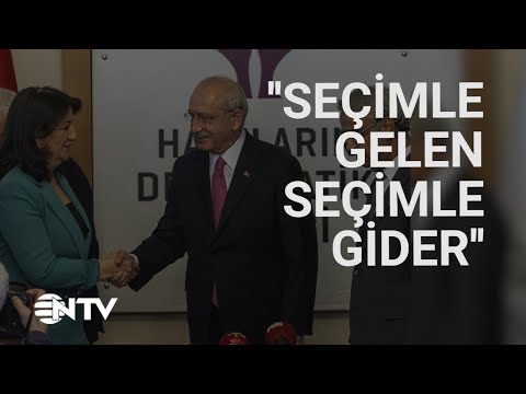 @NTV  Kılıçdaroğlu'ndan HDP'ye ziyaret