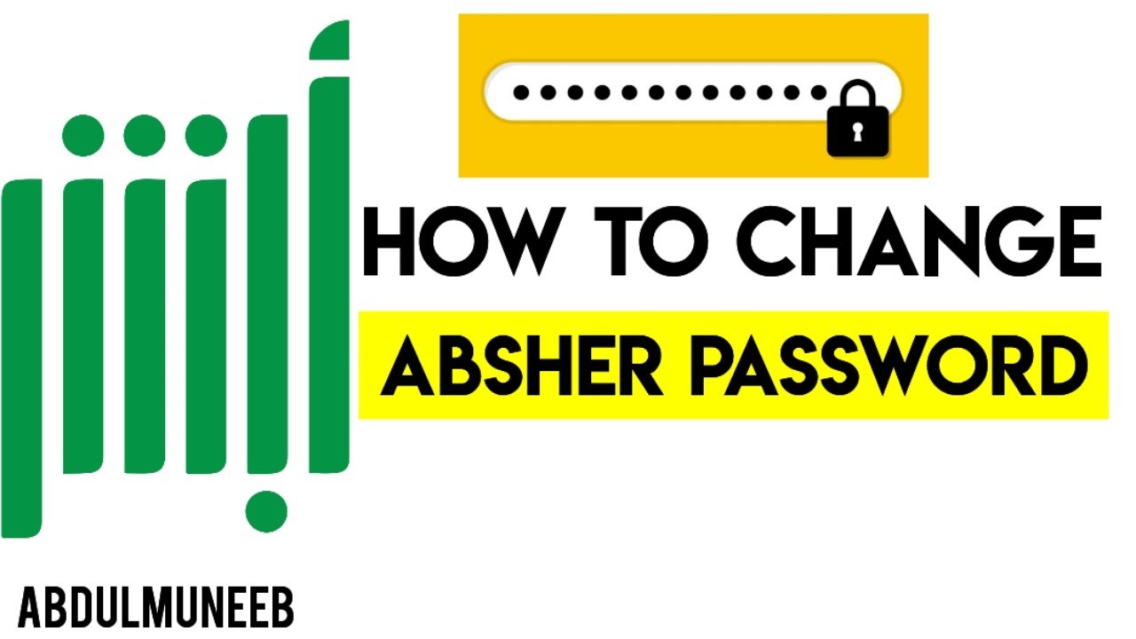 Need to Change Your Absher Password in 2024? Watch This! #absher - YouTube
