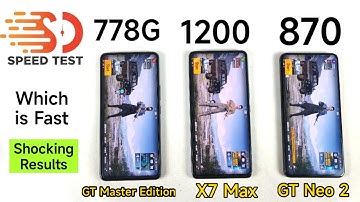 Realme GT Neo 2 vs X7 Max vs GT Master Edition Speedtest After Stable Realme Ui 3.0 Update 🔥🔥🔥