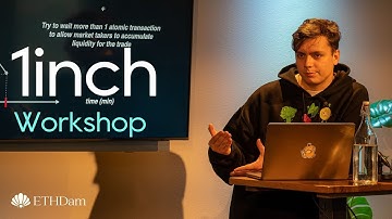 1inch Workshop | Nick Kozlov | Deep Dive into 1inch Fusion | ETHDam 2023