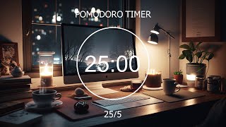 2 HOUR STUDY WITH ME • Deep Focus Lofi Music, Study , 25/5 Pomodoro & Work ★︎ Focus Station by Focus Station 3,448 views 3 weeks ago 2 hours, 25 minutes
