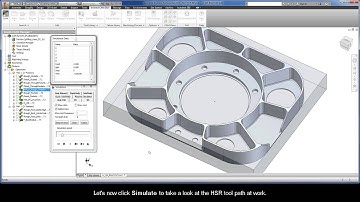 InventorCAM iMachining Getting Started - 2D Example: Rough machining of angled surfaces