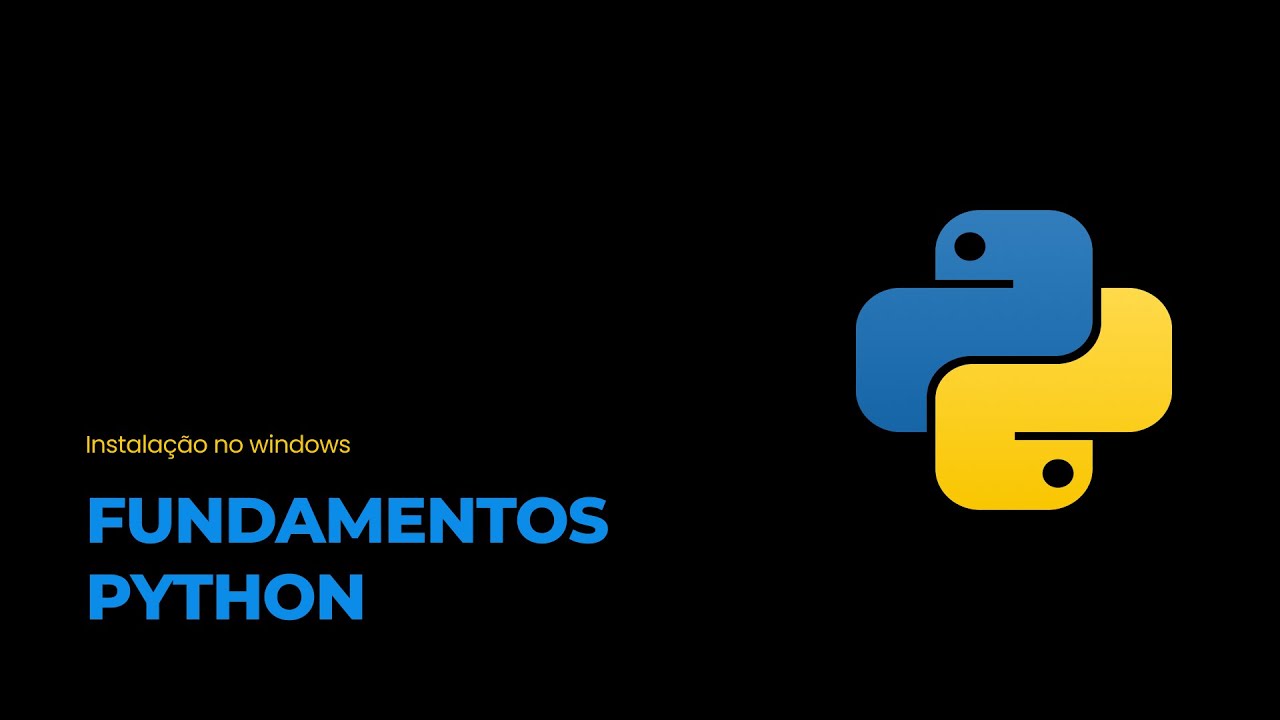 Instalação do Python e VSCode no Windows - YouTube