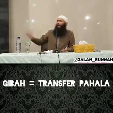 GIBAH = TRANSFER PAHALA