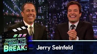 Jimmy Fallon and Jerry Seinfeld During The Commercial Break (Late Night with Jimmy Fallon)