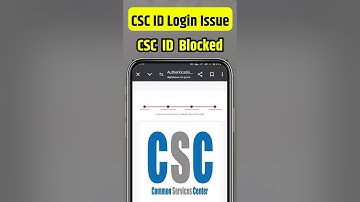 CSC Ban Red Line | CSC ID Login Issue | Digital Seva Portal Longin Nhi Ho raha | Unblock CSC ID