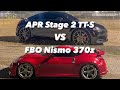 FBO Nismo 370z vs APR Stage 2 Audi TT-S