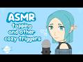 [ASMR] tapping ♡ scratching ♡ cozy trigger assortment