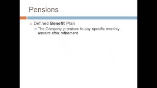 Celebrity Intermediate II - Pensions - 1. Overview   Janice Cobb Profile