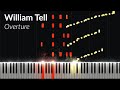 Rossini/Liszt - William Tell Overture Finale [Piano Tutorial]