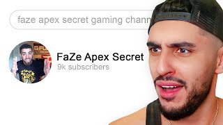 FaZe Rain Discovers FaZe Apex's TOP SECRET Channel