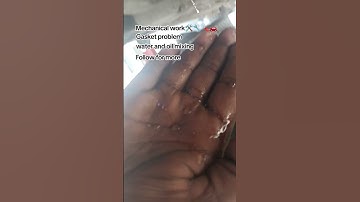 Gasket problem  #automobile #mecanical #mechanic